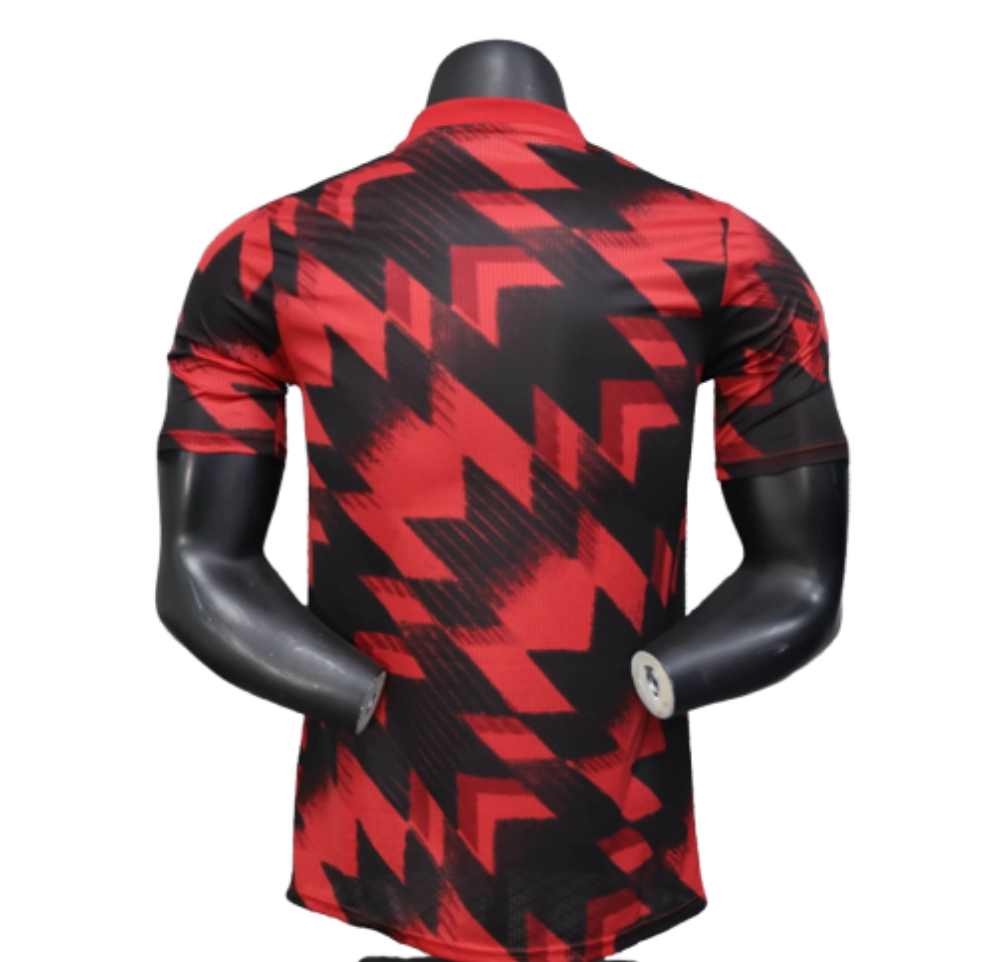 Manchester United 25/26 Camisa de Treino - Vermelha - Versão Jogador