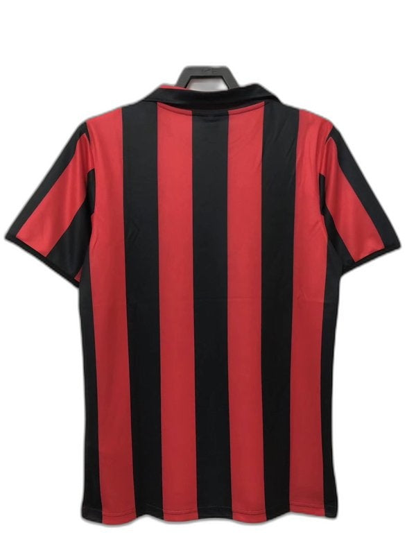 AC Milan 88/89 I Home Camisa - Versão Retrô