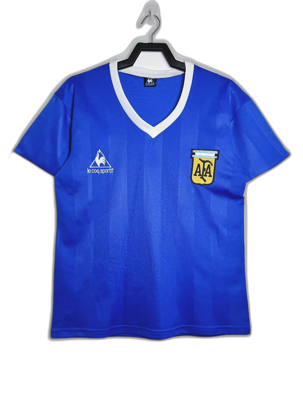 Argentina 1986 II Away Camisa - Versão Retrô