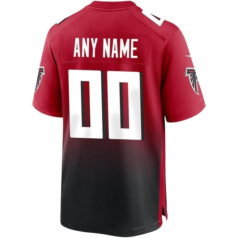 Atlanta Falcons - Alternate Personalizada NFL Game Camisa - Vermelha