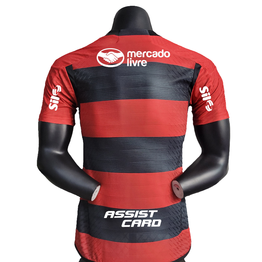 Flamengo 23/24 I Home Camisa - All Sponsors - Versão Jogador