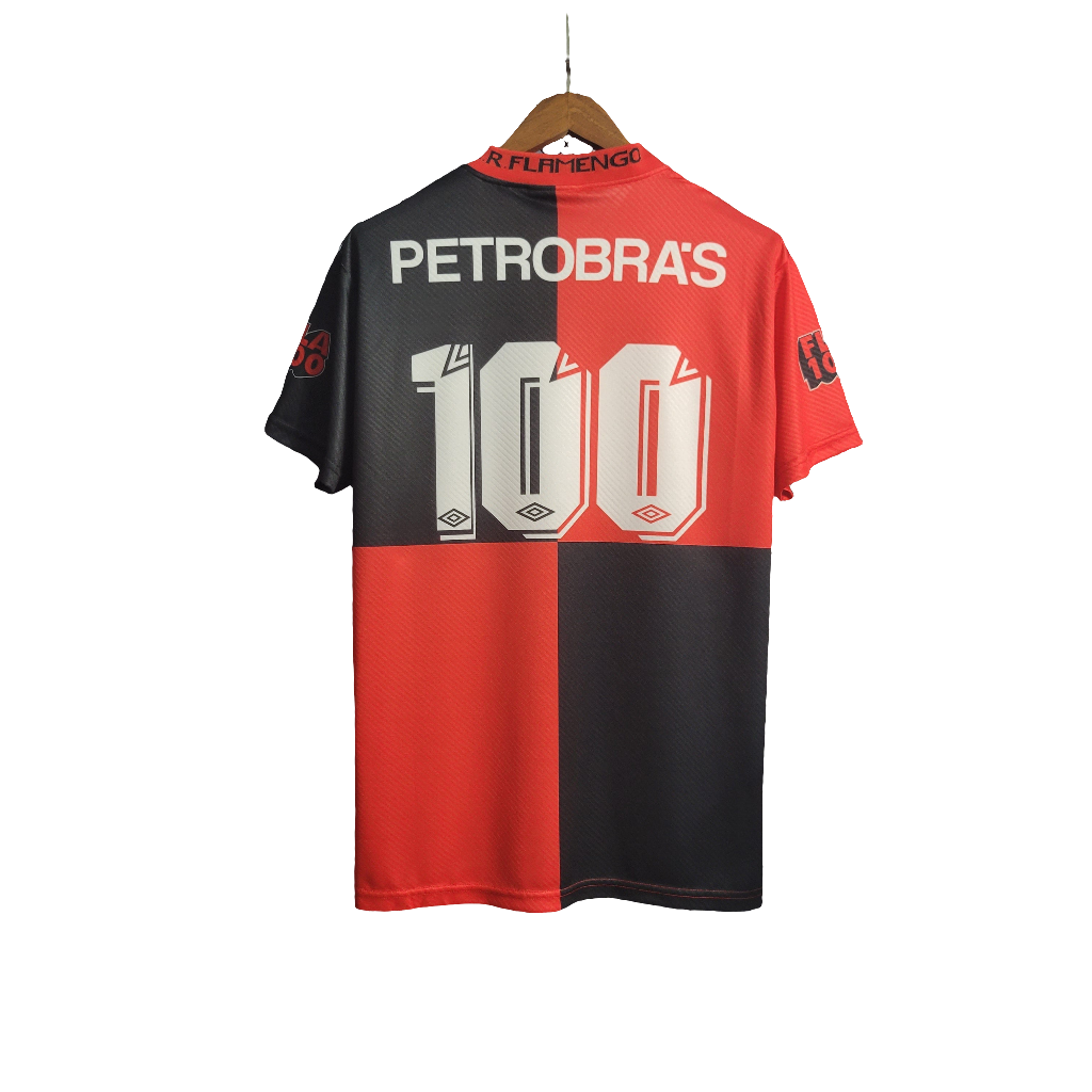 Flamengo 1994 I Home Centenary Model Camisa - Versão Retrô