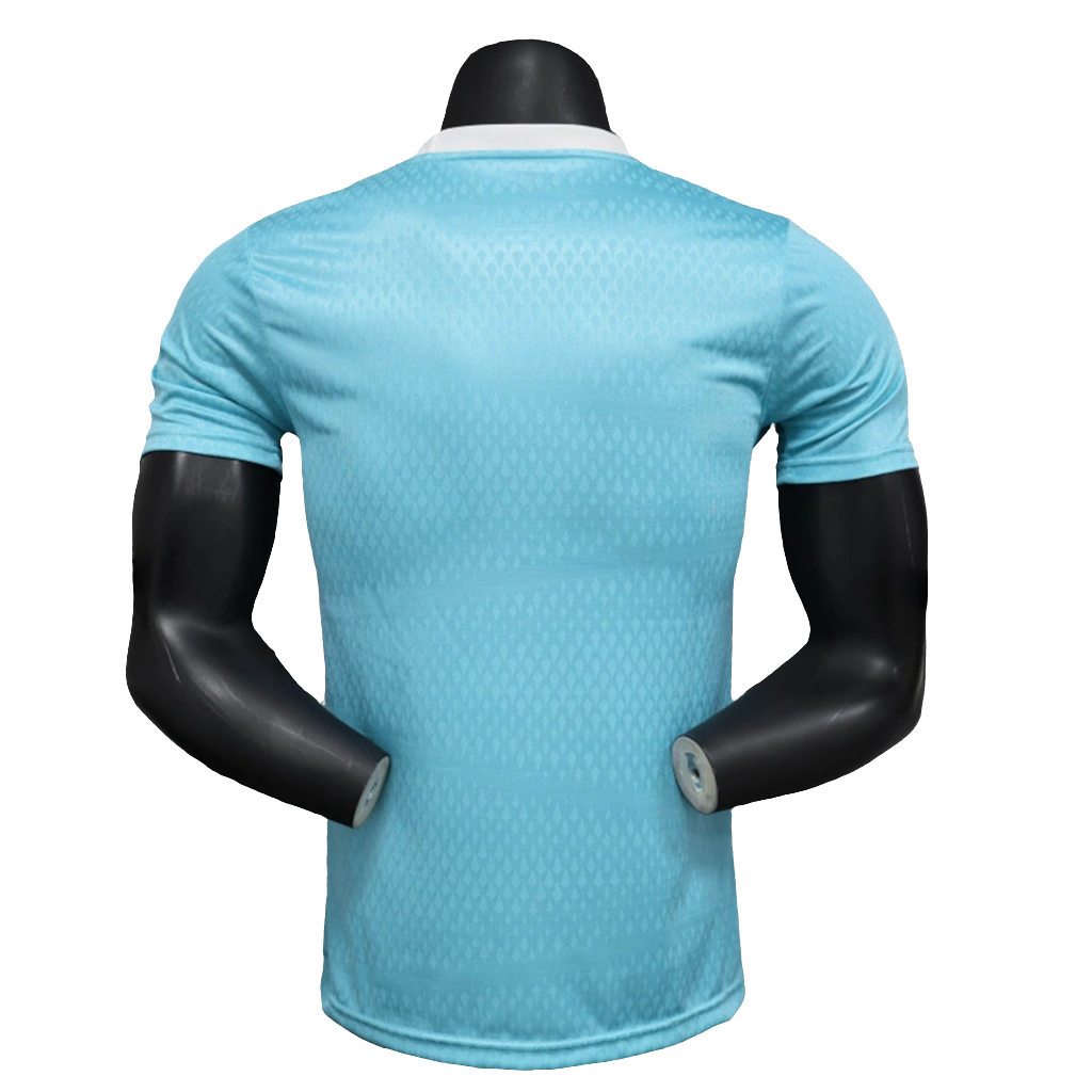 Arsenal 25/26 Camisa Pré-Jogo - Sky Azul - Versão Jogador