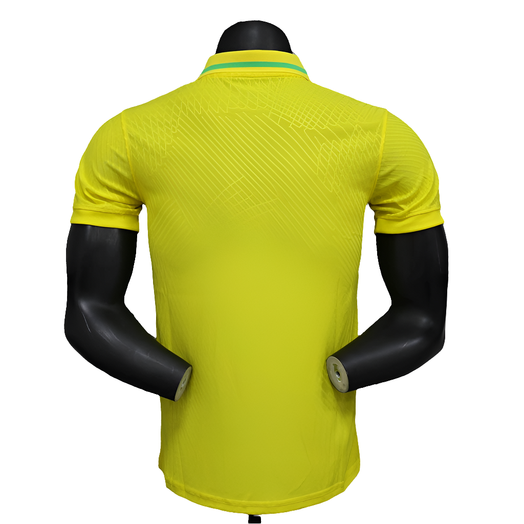 Brazil 25/26 Polo Edição Camisa - Amarela - Versão Jogador
