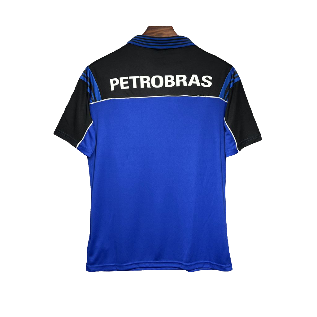 Flamengo 1999 Camisa de Goleiro - Azul - Versão Retrô