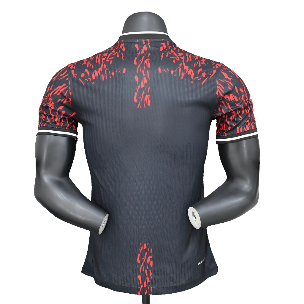 Barcelona 25/26 Lion Edição Camisa - Vermelha - Versão Jogador