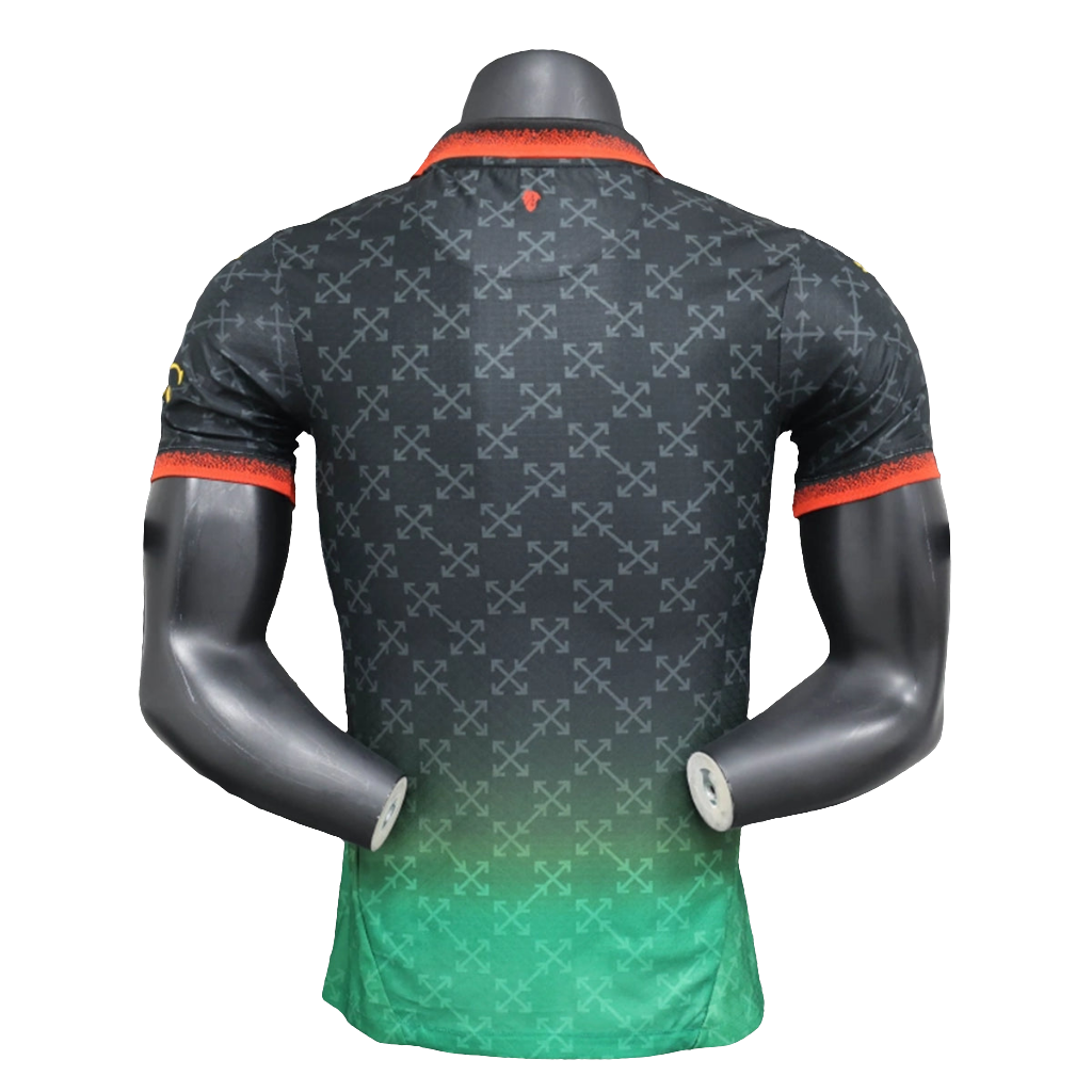 AC Milan 25/26 Edição Comemorativa Camisa - Preta - Versão Jogador
