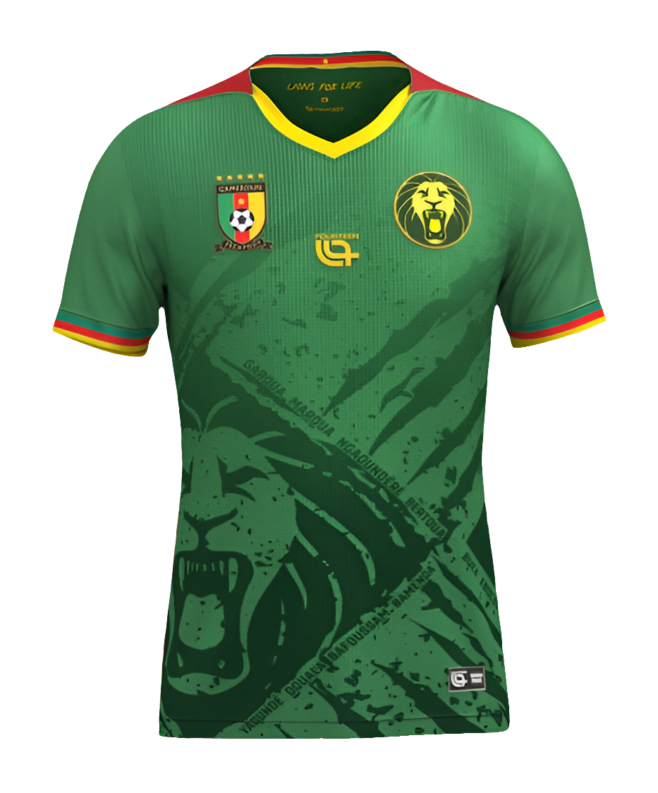 Cameroon 25/26 I Home Camisa - Versão Torcedor