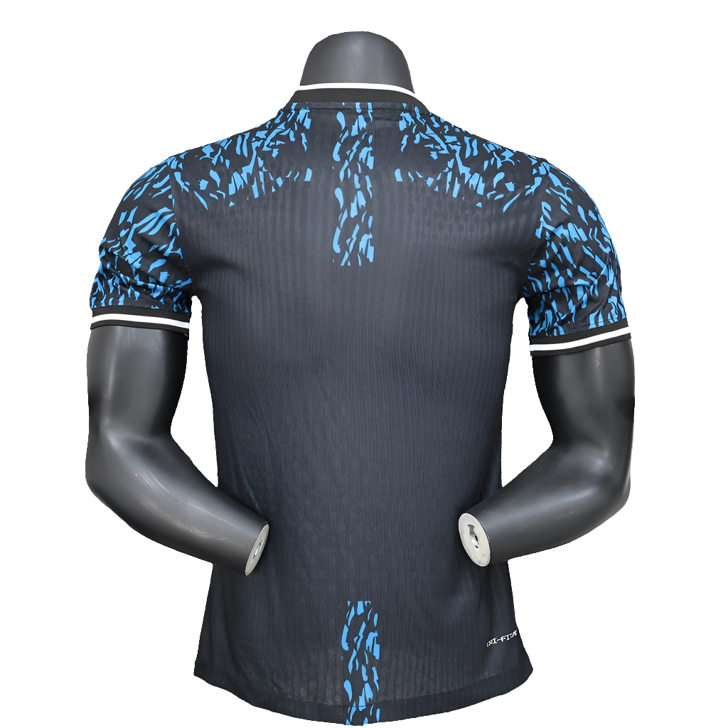 Barcelona 25/26 Lion Edição Camisa - Azul - Versão Jogador
