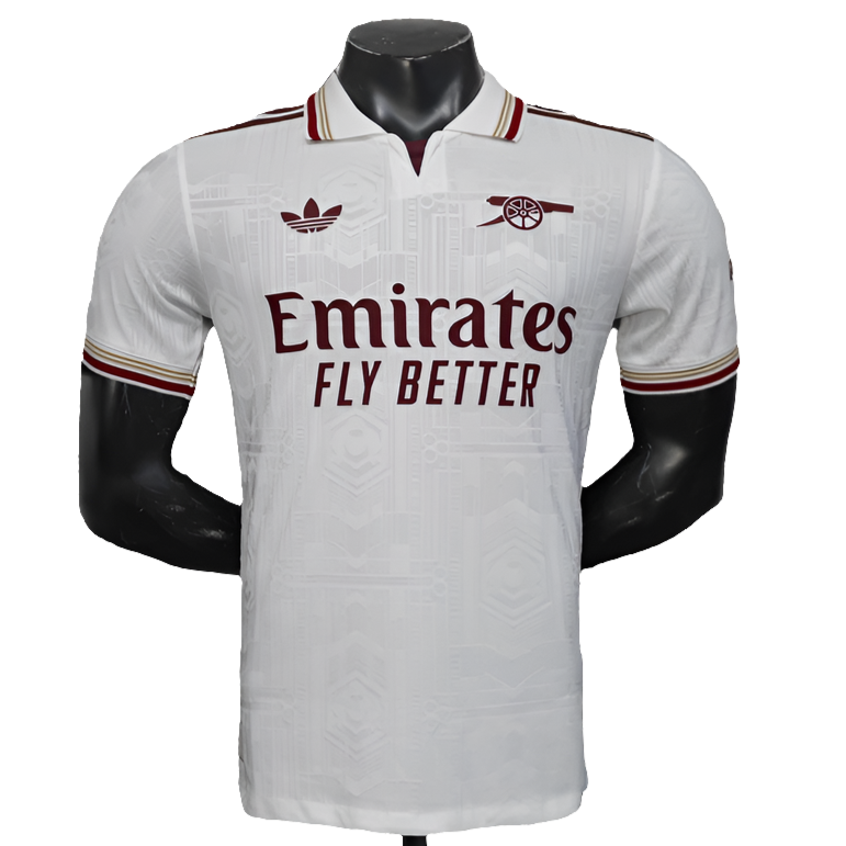 Arsenal 25/26 Especial Camisa - Branca - Versão Jogador