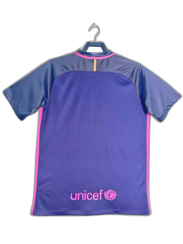Barcelona 16/17 II Away Camisa - Versão Retrô