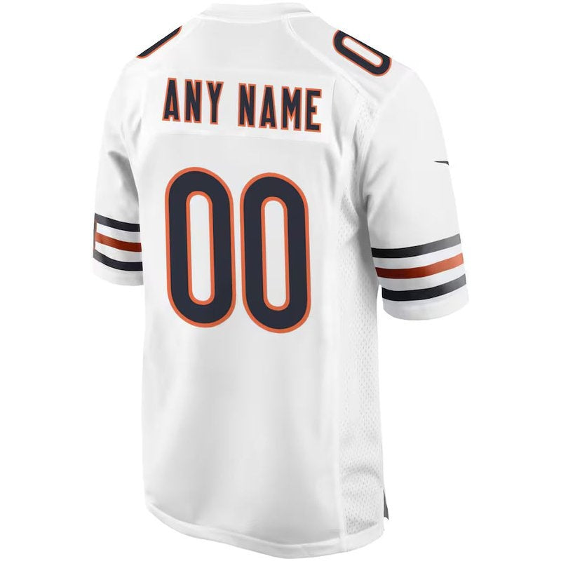 Chicago Bears - Personalizada NFL Game Camisa - Branca