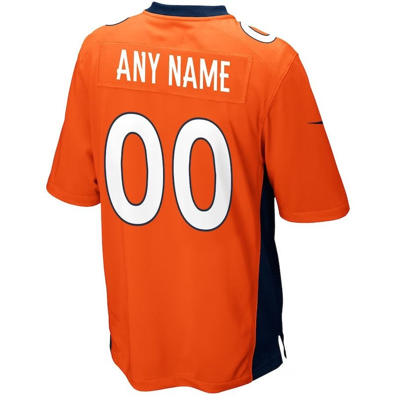 Denver Broncos - Personalizada NFL Game Camisa - Orange