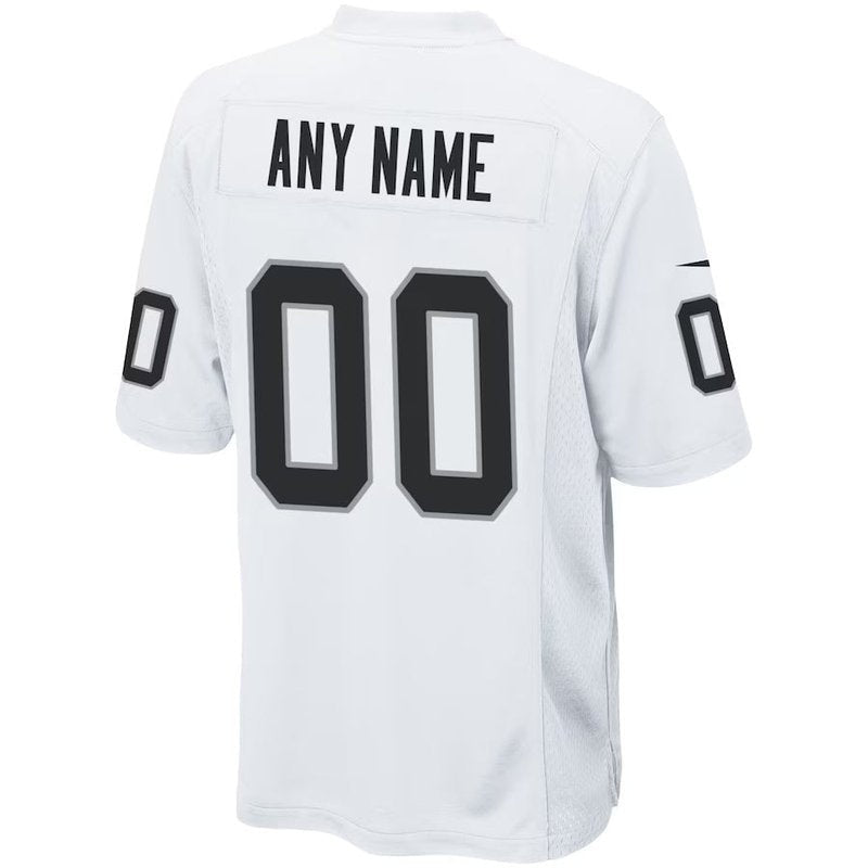 Las Vegas Raiders - Personalizada NFL Game Camisa - Branca