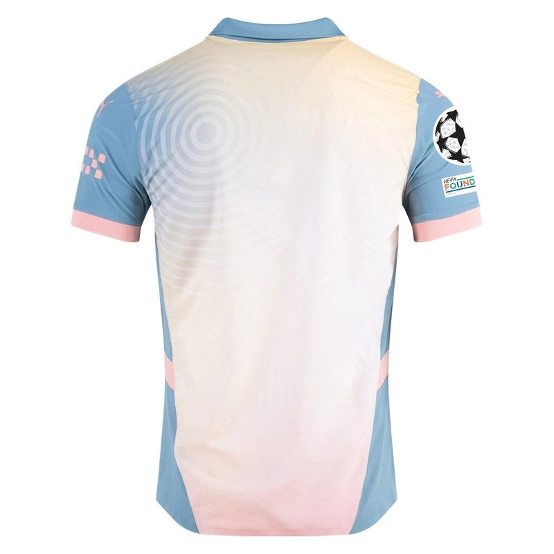 Manchester City 24/25 IV Fourth UCL Camisa - Versão Jogador
