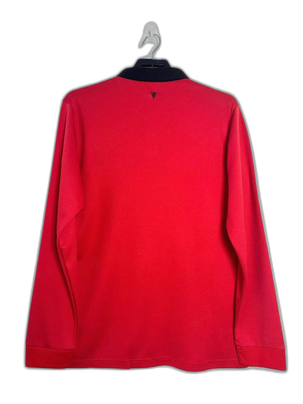 Manchester United 13/14 I Home Camisa - Manga Longa Versão Retrô