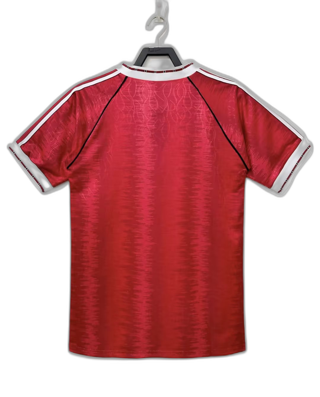 Manchester United 90/92 I Home Camisa - Versão Retrô
