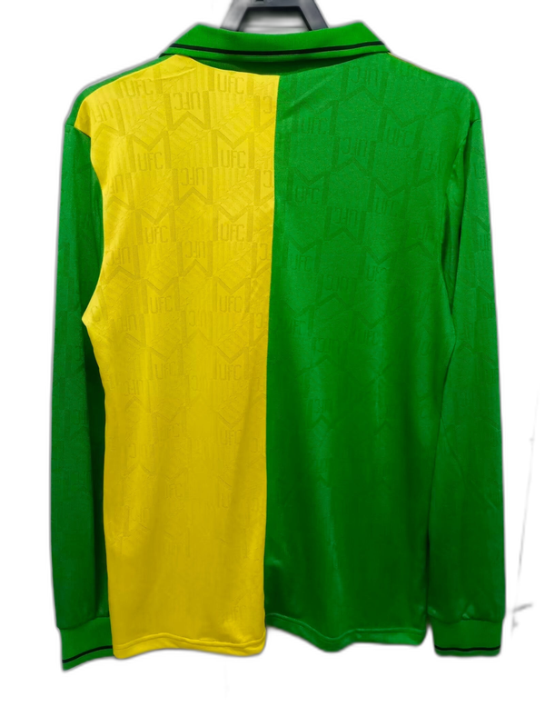 Manchester United 92/94 II Away Camisa - Manga Longa Versão Retrô