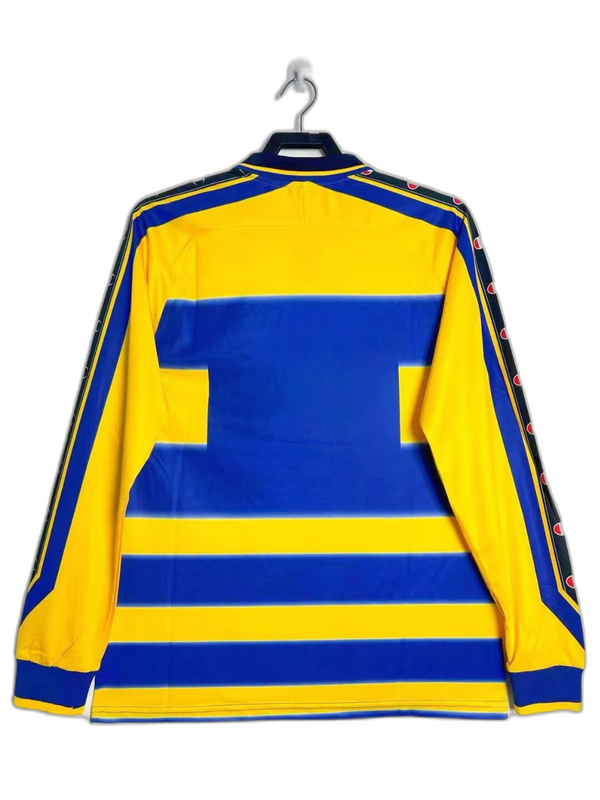 Parma 99/00 I Home Camisa - Manga Longa Versão Retrô