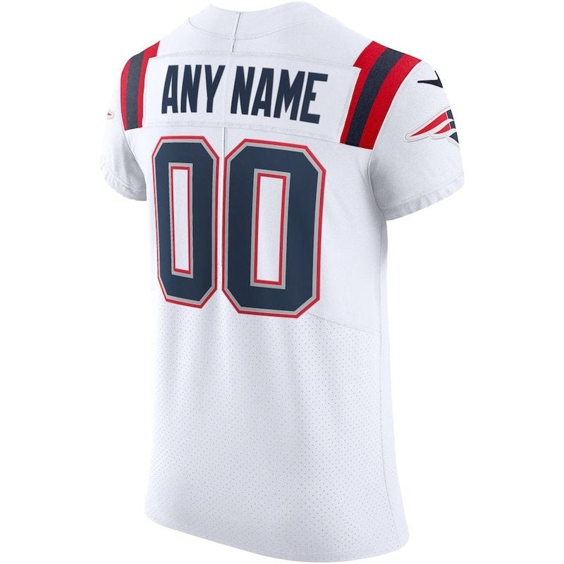 Patriots - Personalizada NFL Camisa - Branca