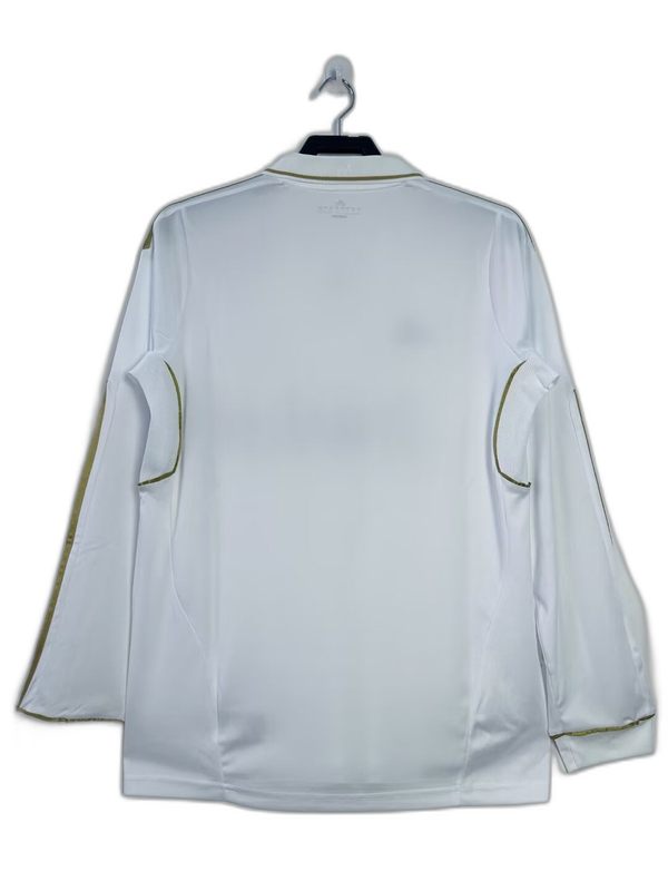 Real Madrid 11/12 I Home Camisa - Manga Longa Versão Retrô