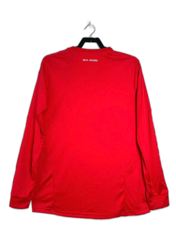 Real Madrid 11/12 II Away Camisa - Manga Longa Versão Retrô
