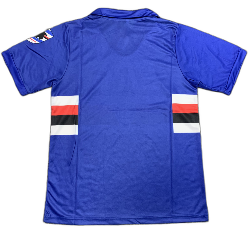 Sampdoria 90/91 I Home Camisa - Versão Retrô