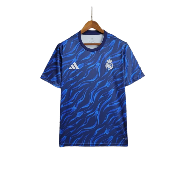 Real Madrid 25/26 Camisa de Treino - Navy Azul - Versão Torcedor