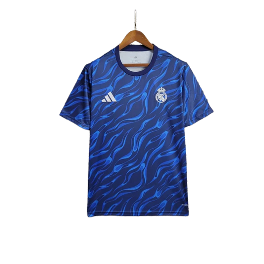 Real Madrid 25/26 Camisa de Treino - Navy Azul - Versão Torcedor
