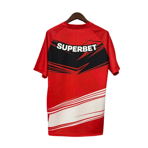 Sao Paulo 25/26 Camisa de Treino - Vermelha - Versão Torcedor