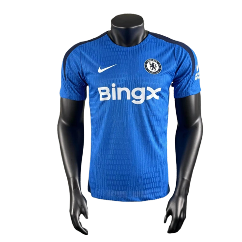 Chelsea 25/26 Camisa de Treino - Azul - Versão Jogador