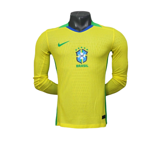 Brazil 25/26 I Home Camisa - Manga Longa