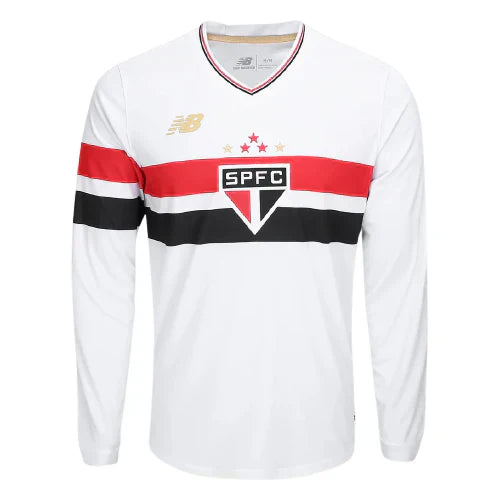 Sao Paulo 25/26 I Home Camisa - Manga Longa