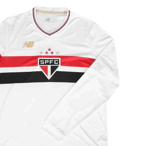 Sao Paulo 25/26 I Home Camisa - Manga Longa