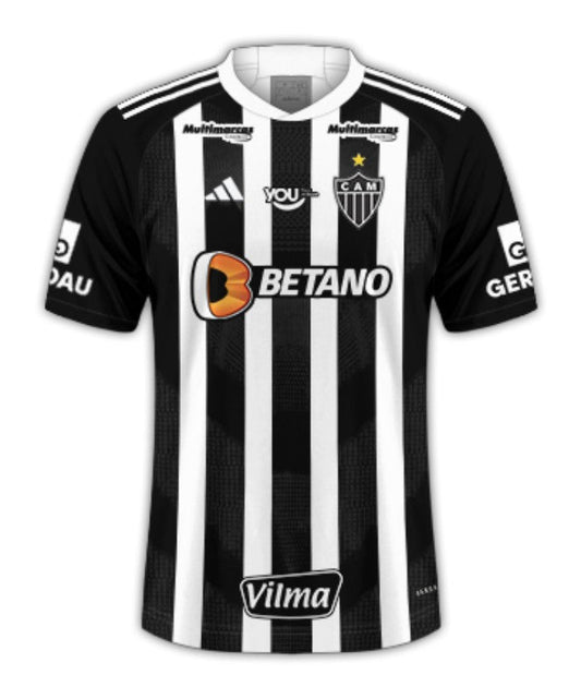 Atletico Mineiro 24/25 I Home - All Sponsors - Versão Torcedor