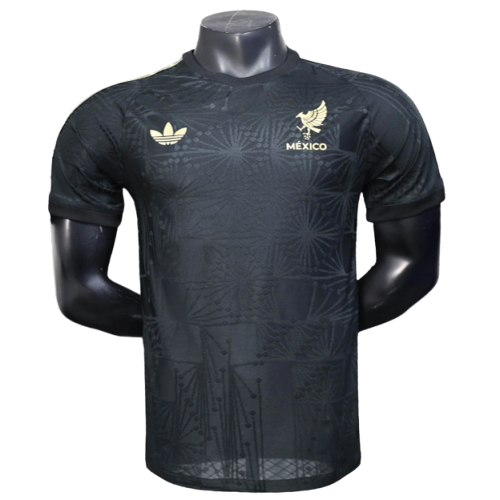 Mexico 25/26 Dourada Cup Edição Camisa - Preta - Versão Jogador