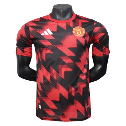 Manchester United 25/26 Camisa de Treino - Vermelha - Versão Jogador