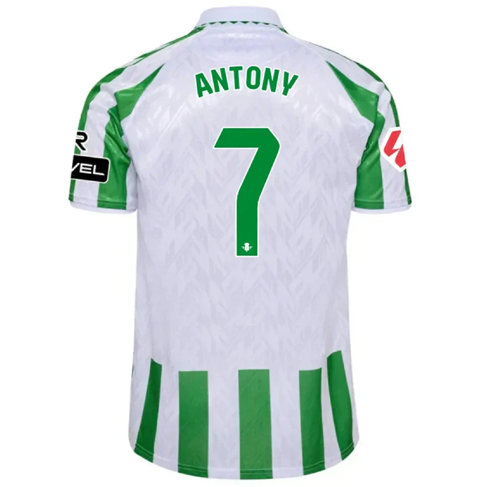 Antony - Real Betis 24/25 I Home Camisa - Versão Torcedor