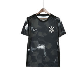 Corinthians 25/26 Pre-Match Jersey - Black - Fan Version