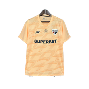 Sao Paulo 24/25 Training Jersey - Beige - All Sponsors - Fan Version