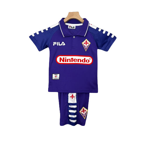 Fiorentina 1998 I Home - Retro Kit Infantil