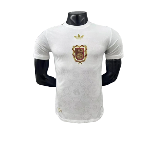 Bayern Munich 25/26 125th Edição Aniversário Camisa - Branca - Versão Jogador