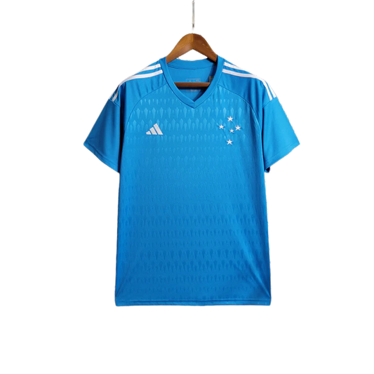 Cruzeiro 23/24 Camisa de Goleiro - Azul - Versão Torcedor