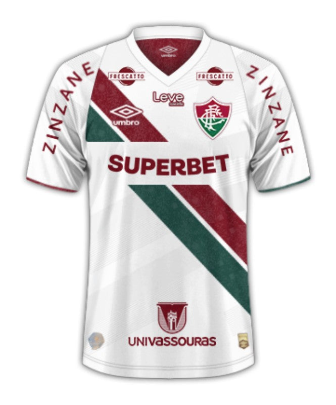 Fluminense 24/25 II Away Camisa - All Sponsors - Versão Torcedor
