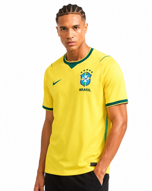 Brazil Home Soccer Jersey World Cup 2026 - Fan Version
