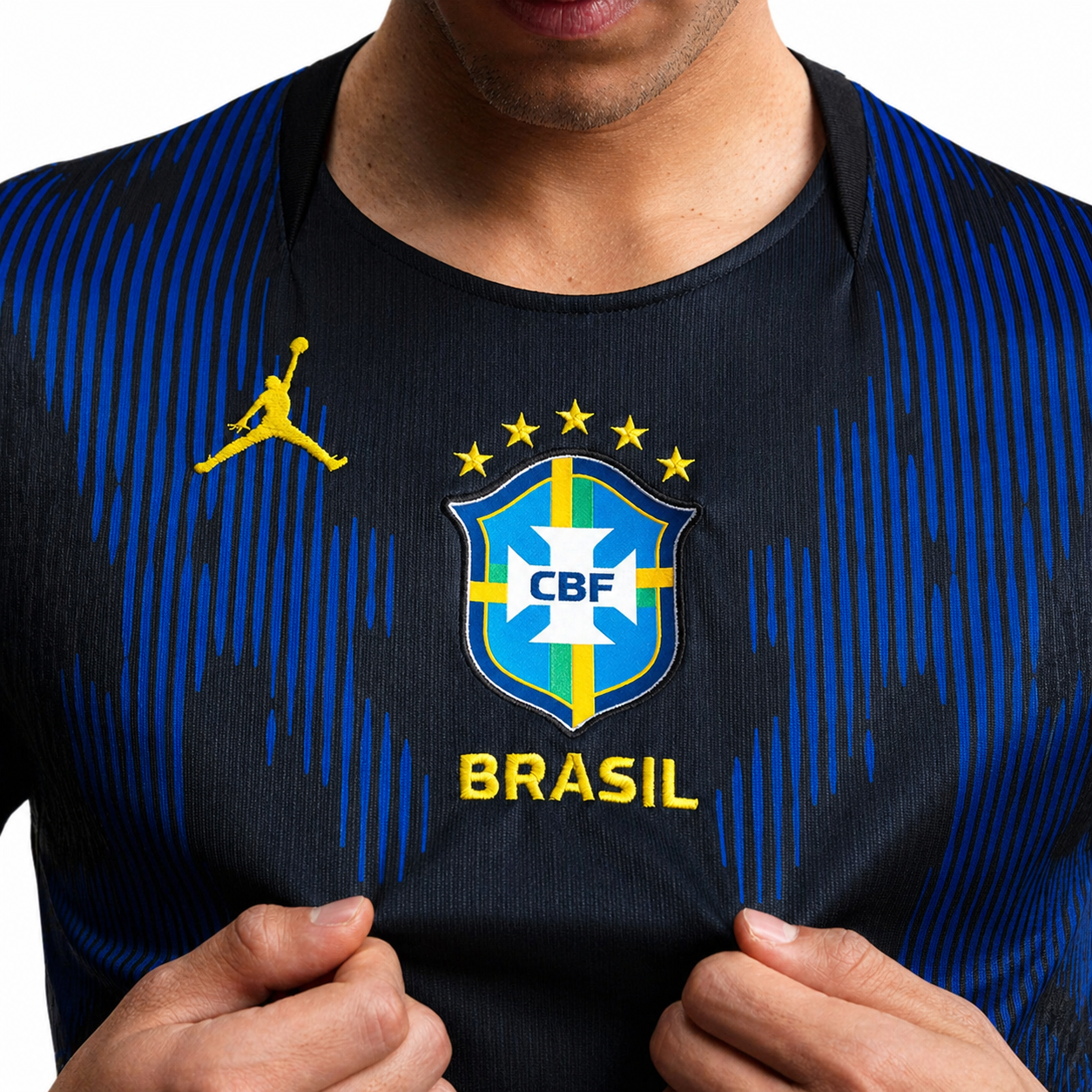 Brazil Away Azul 2026 - Brasil Jordan Versão Torcedor World Cup 2026
