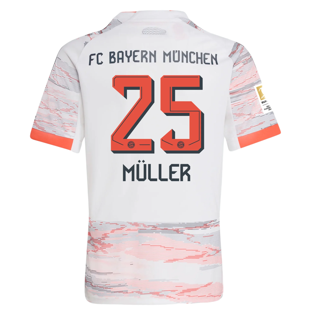 Thomas Müller - Bayern Munich 25/26 II Away Jersey - Fan Version