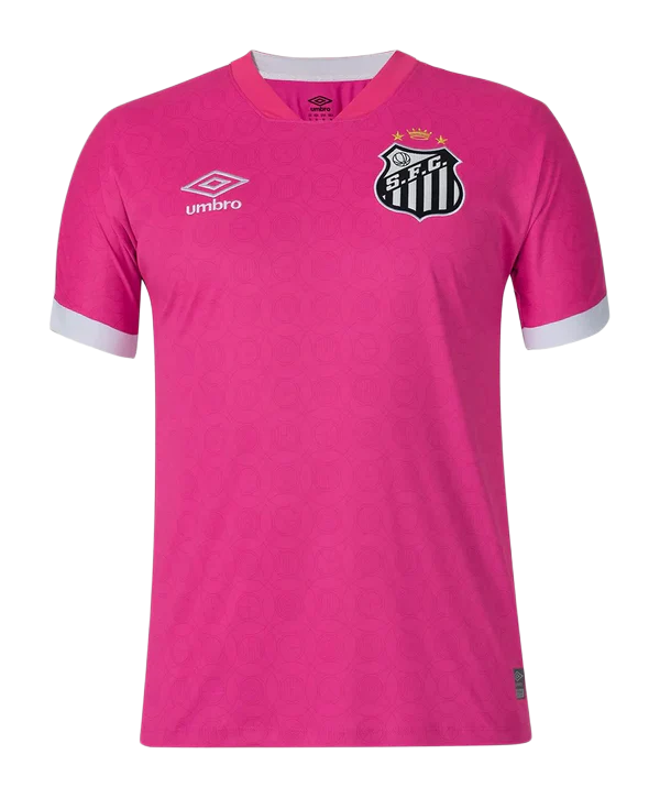 Santos 23/24 Rosa October Edição Camisa - Versão Torcedor