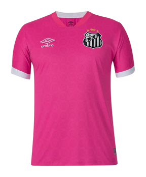 Santos 23/24 Pink October Edition Jersey - Fan Version