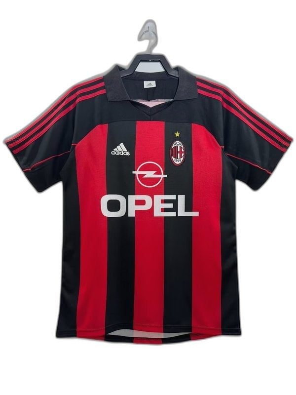 AC Milan 00/02 I Home Camisa - Versão Retrô